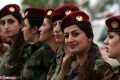 تصاویری از زنان پیشمرگه آماده رویارویی با داعش